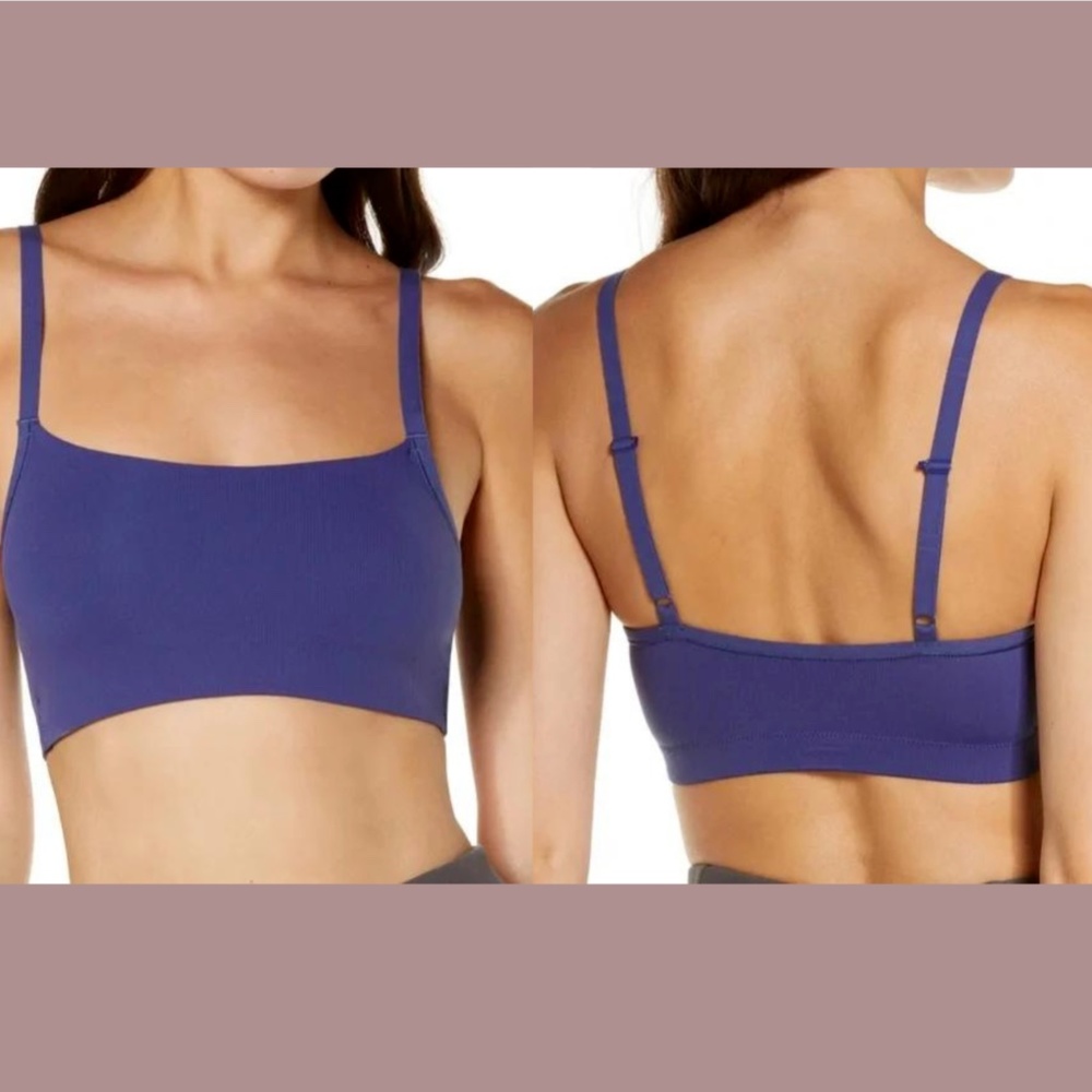 NWT NATORI [ XS ] Limitless‎ Convertible Sports Bralette in Dark Iris